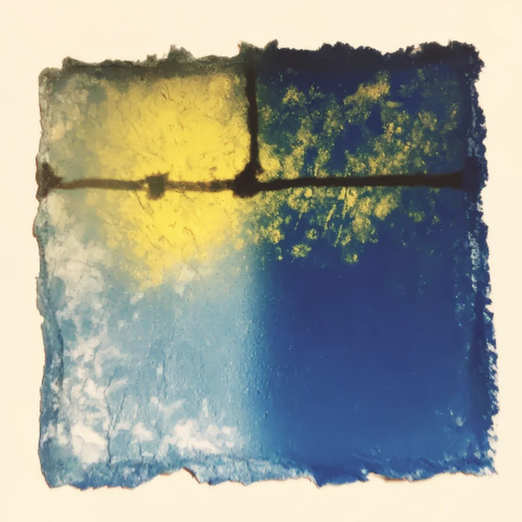 Yellow Turns To Blue Today, cover art